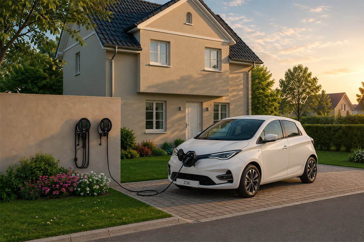 Заряджання Renault Zoe вдома: як уникнути помилок та зарядити авто на максимум